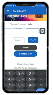 BOMBITUP PROTECTION 3 Download BombitUp APK and enjoy powerful SMS bombing, prank messages, and fun tools for free.